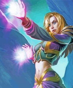 Jaina Proudmoore Paint By Numbers