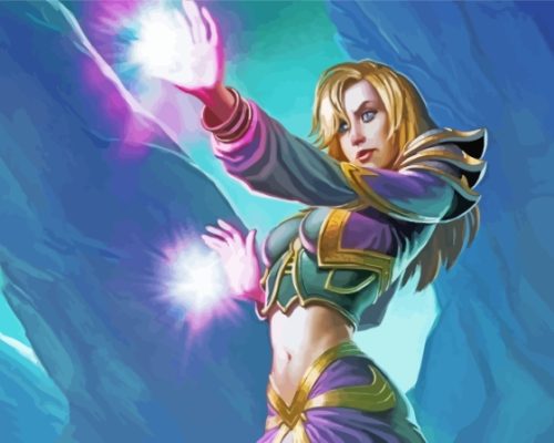 Jaina Proudmoore Paint By Numbers