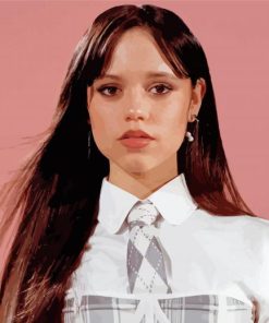 Jenna Ortega Wednesday Addams Paint By Numbers