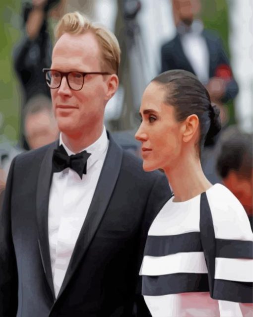 Jennifer Connelly And Paul Bettany Paint By Numbers