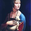 Lady With Ferret Paint By Numbers