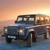 Land Rover Defender At Sunset Paint By Numbers