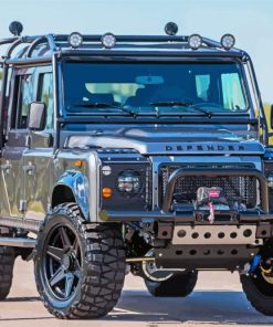 Land Rover Defender Paint By Numbers