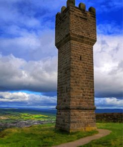 Lunds Tower Sutton In Craven England Paint By Numbers