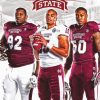 MSU Bulldogs Football Players Paint By Numbers