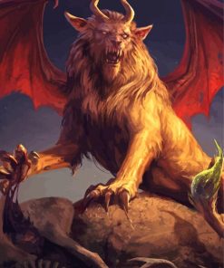 Manticore Paint By Numbers