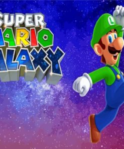 Mario Galaxy In Space Paint By Numbers