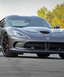 Matt Grey Dodge Viper Paint By Numbers