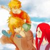 Minato X Kushina And Naruto Paint By Numbers