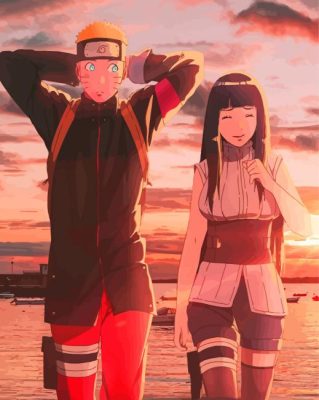 Minato X Kushina Paint By Numbers