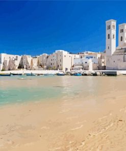 Molfetta Beach Paint By Numbers