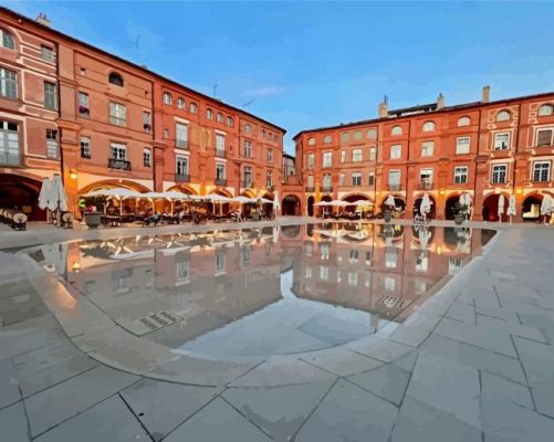 Montauban Square Paint By Numbers