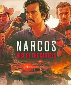 Narcos Poster Paint By Numbers