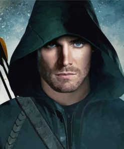 Oliver Queen Character Paint By Numbers