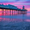 Paignton Pier At Sunset Paint By Numbers