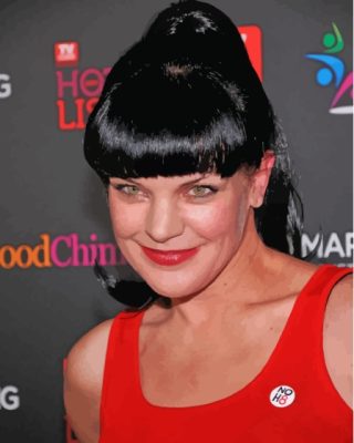 Pauley Perrette Paint By Numbers