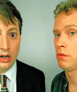 Peep Show Comedian Characters Paint By Numbers