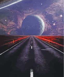 Planet Road Paint By Numbers