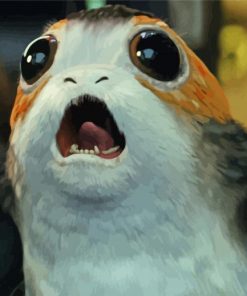 Porg Paint By Numbers