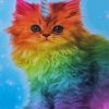 Rainbow Kitten Paint By Numbers