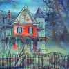 Scary Haunted Property Art Paint By Numbers