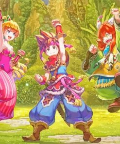 Secret Of Mana Game Paint By Numbers