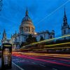 St Pauls Cathedral At Night Paint By Numbers