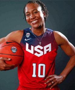 Tamika Catchings Paint By Numbers