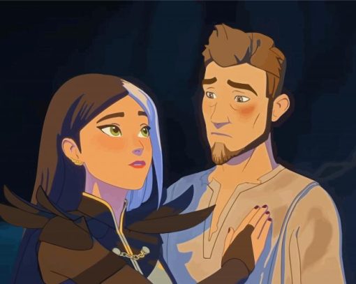 The Dragon Prince Paint By Numbers