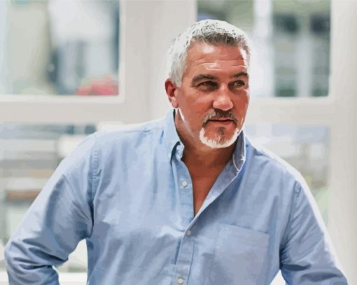 The English Paul Hollywood Paint By Numbers