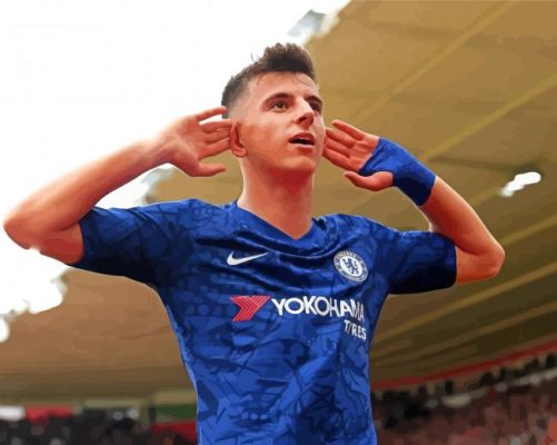 The Footballer Mason Mount Paint By Numbers