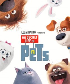 The Secret Life Of Pets Movie Poster Paint By Numbers