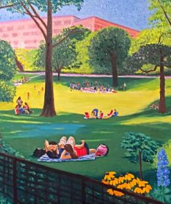 The Summer Park Paint By Numbers