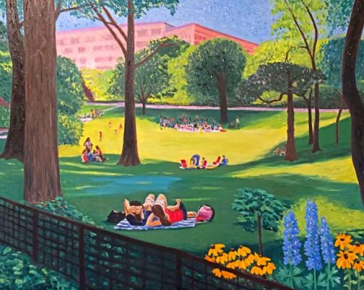 The Summer Park Paint By Numbers