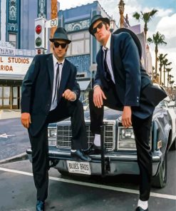 The Blues Brothers Paint By Numbers