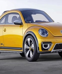 VW Beetle GSR Car Paint By Numbers