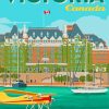 Victoria Island Canada Poster Paint By Numbers