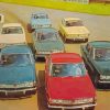 Vintage Rover P6 Cars Paint By Numbers