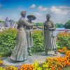 When Anthony Met Stanton Statue Seneca Falls Paint By Numbers