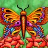 Whimsical Butterfly Art Paint By Numbers