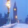 Winter Scenery In London Paint By Numbers