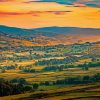 Yorkshire Dales Landscape At Sunset Paint By Numbers