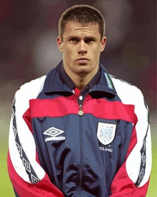 Young Jamie Carragher Paint By Numbers