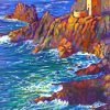 Aesthetic Botallack Tin Mine Paint By Numbers