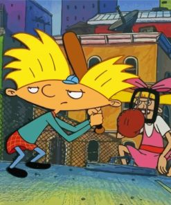 Aesthetic Hey Arnold Paint By Numbers