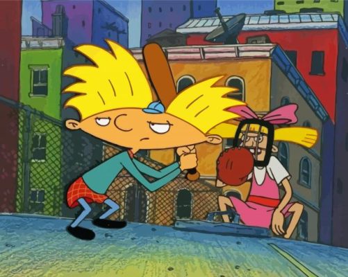 Aesthetic Hey Arnold Paint By Numbers