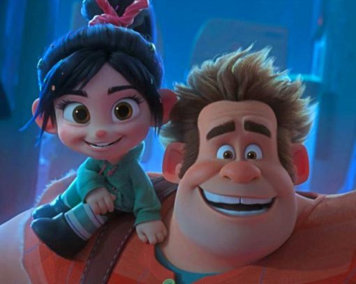 Aesthetic Wreck It Ralph Paint By Numbers