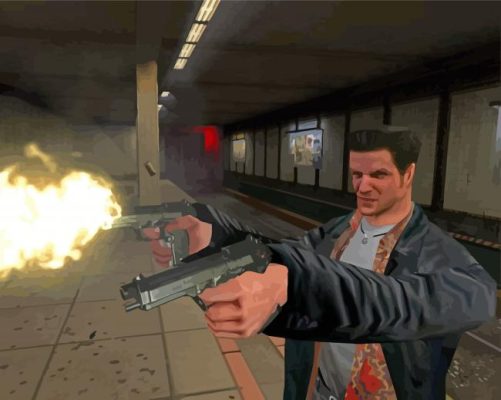 Aesthetic Max Payne Paint By Numbers