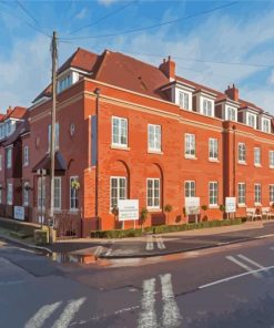 Amersham Town Buildings Paint By Numbers