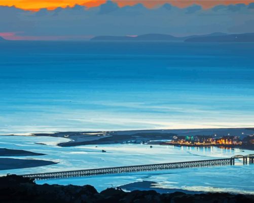 Barmouth Wales Paint By Numbers